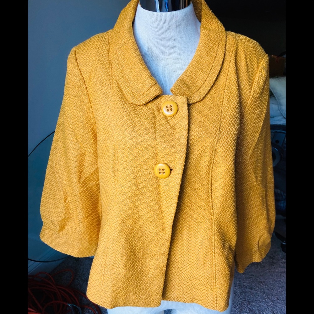 BEAUTIFUL MUSTARD JACKET